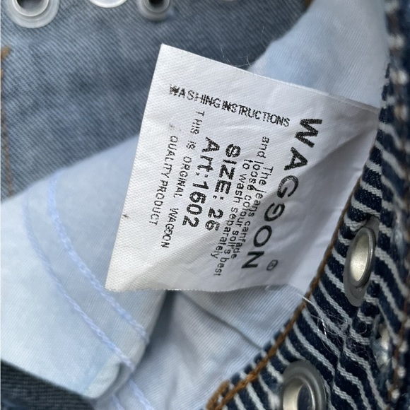 WAGGON Paris Custom embellished eyelet and patch jeans - Picture 15 of 16